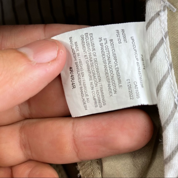 DICKIES Women's Flex Relaxed Fit Pant tan khaki Size 4 Long - Picture 7 of 11